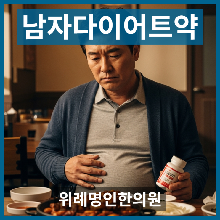  남자다이어트약, 내장지방과 잦은 회식 고민이라면 필독하세요.