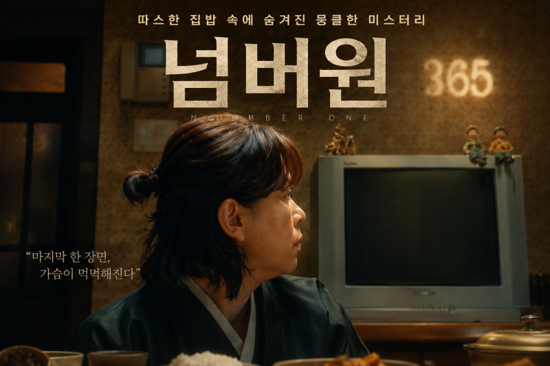 최우식 장혜진 주연 영화 넘버원, 집밥 속에 숨겨진 죽음의 카운트다운