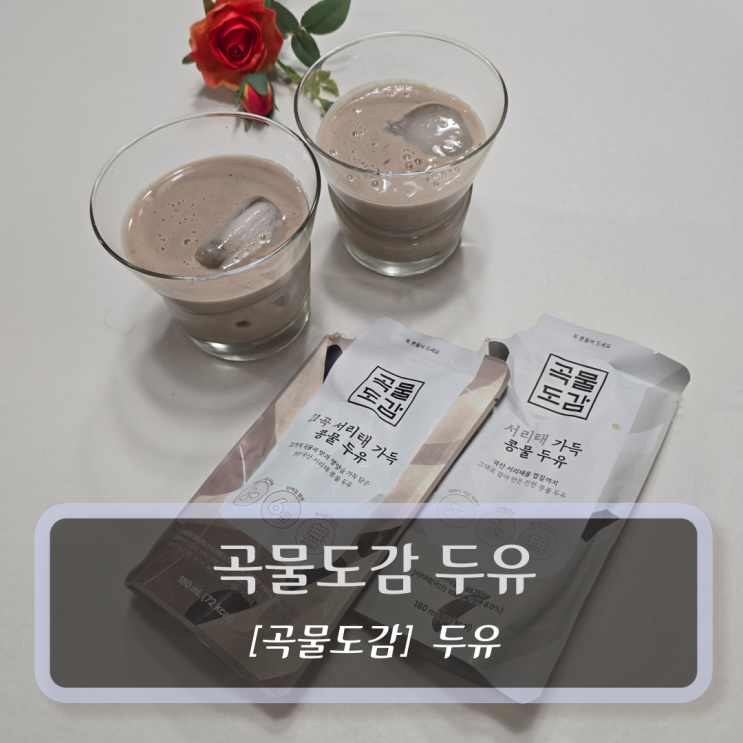  약콩두유 두유효능 :: 곡물도감 두유 - 온가족 간식 추천
