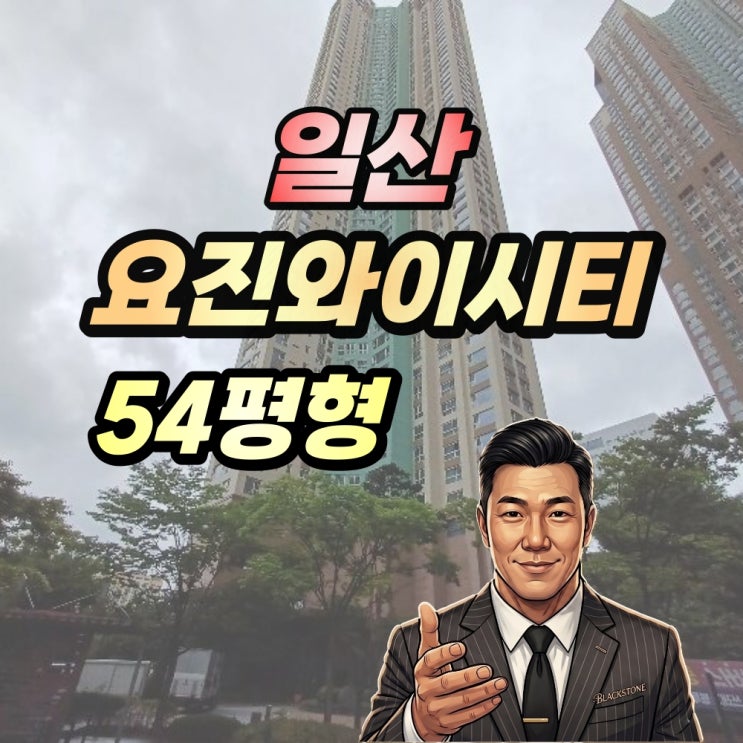  일산요진와이시티 경매 54평형 초고층 2024타경6966