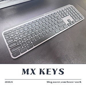 로지텍 사무용 무선 키보드 추천, MX Keys 내돈내산 3년 사용 후기 (feat. MX Keys Mini)