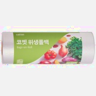  코멧 위생롤백 중 25x35cm 600개입 1개 - 다용도 냉장고 정리 비닐