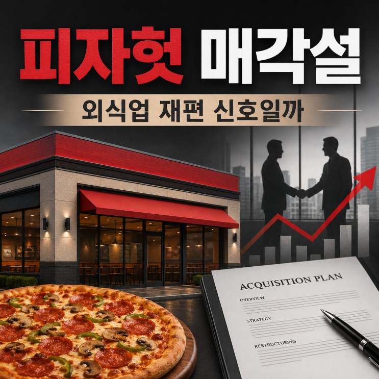 <b>피자헛 매각</b>이 외식업 재편 신호로 보이는 이유