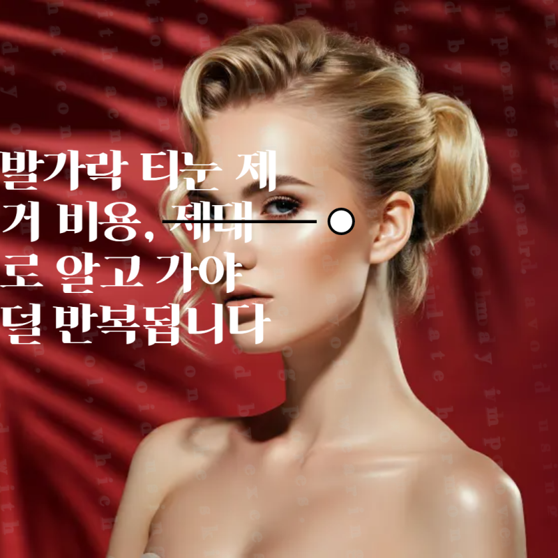 발가락 티눈 제거 비용, 제대로 알고 가야 덜 반복됩니다