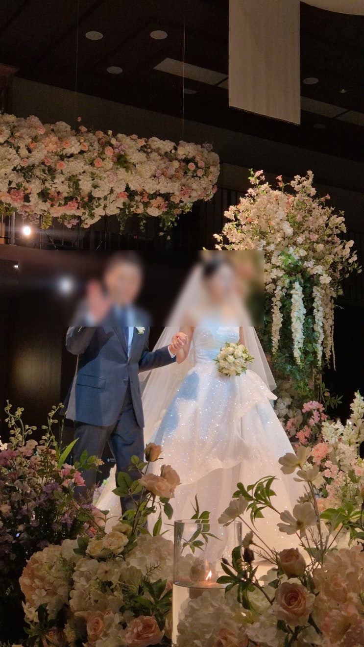  의정부 유일 단독홀, 깔끔한 생화가 기억나는 결혼식장 <더레이나웨딩홀> 하객 후기 (주차, ATM, 음식 등)