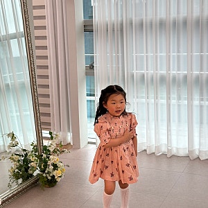 26SS 봉주르 다이어리 블라우스 원피스로 사이즈 업! 8Y 후기