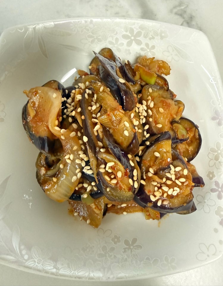 제철 반찬, 매콤 가지볶음 황금레시피