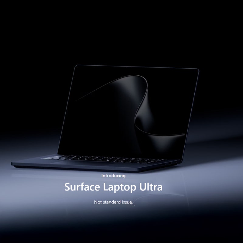 MS 서피스 랩탑 울트라 공개! 엔비디아 RTX Spark PC