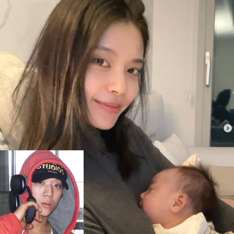 고등래퍼 양홍원, 25세 아빠 됐다...2살 연상 와이프 원현주와 딸 양루아 근황(+인스타)