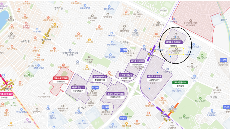  [임장 사전 스터디] 서울 송파구 오금 대림아파트 :: 아쉬움은 있지만, 탁월한 입지와 올림픽공원 생활권을 기반으로 신통기획의 첫걸음을 떼다