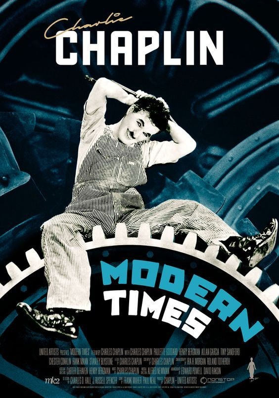 Modern Times (인간의 존엄성이 부품으로 전락한 시대)