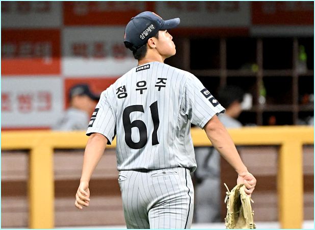  "내용은 더 좋았다" 3실점 정우주 8회초 가려진 진실