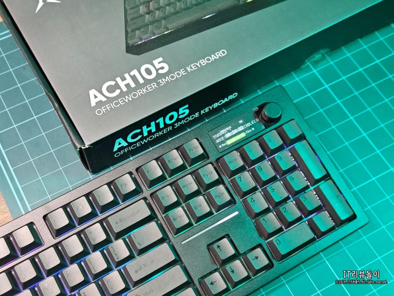 앱코 저소음 기계식 키보드 ACH105 직장인 추천, 사무실에서 써보니