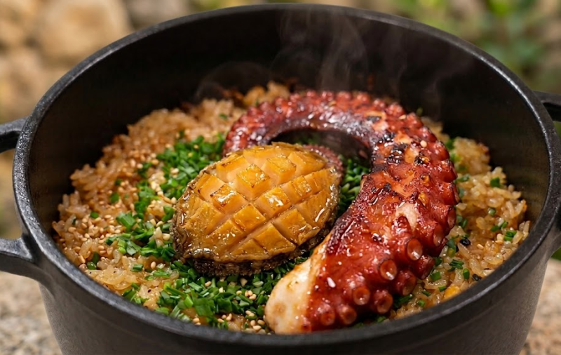 편스토랑 이정현 전복 문어 솥밥 만드는 법 맛있는 솥밥 레시피