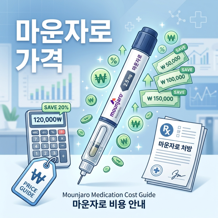  마운자로 가격 부담될 때, 용량별 한 달 비용과 성지 약국 찾는 법