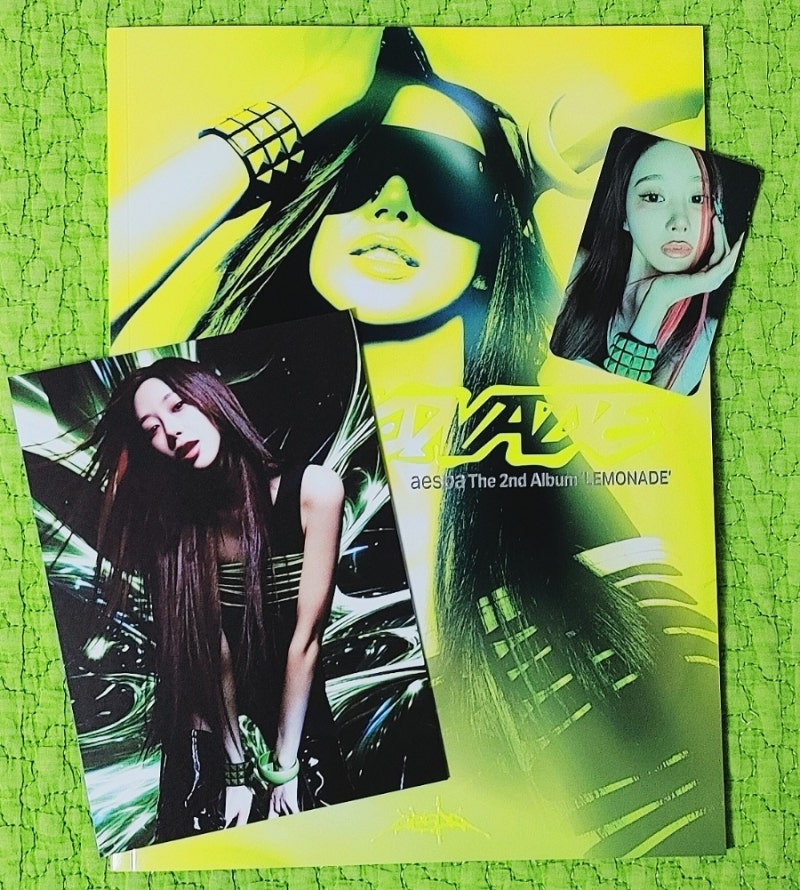 aespa 2ndフルアルバム LEMONADE アシッドバージョン ジゼルカバー アルバムレビュー