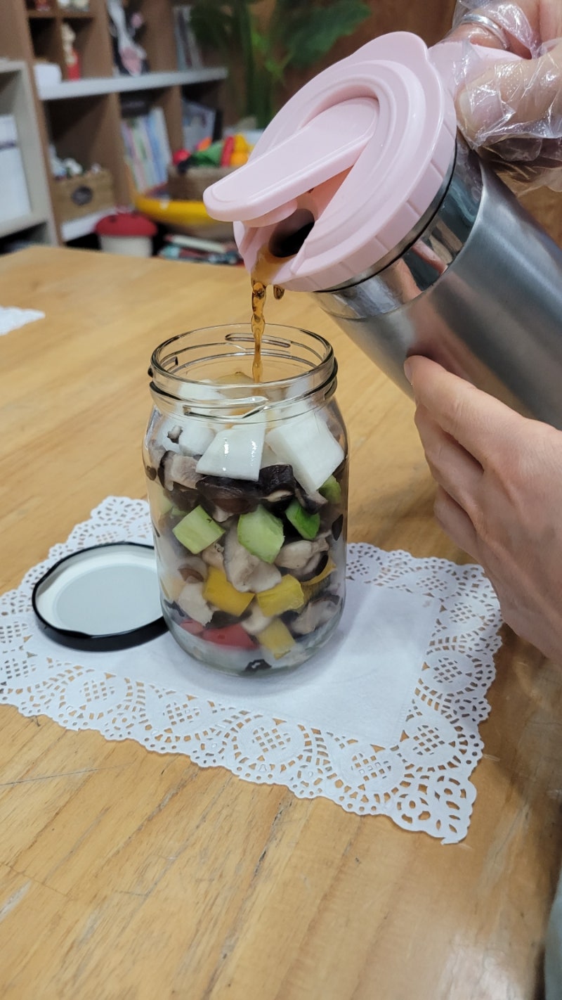 김포 가볼만한 곳 표고버섯체험활동 [햇살 가득 버섯 농장] 버섯 피클 만들기 [김포 하성]