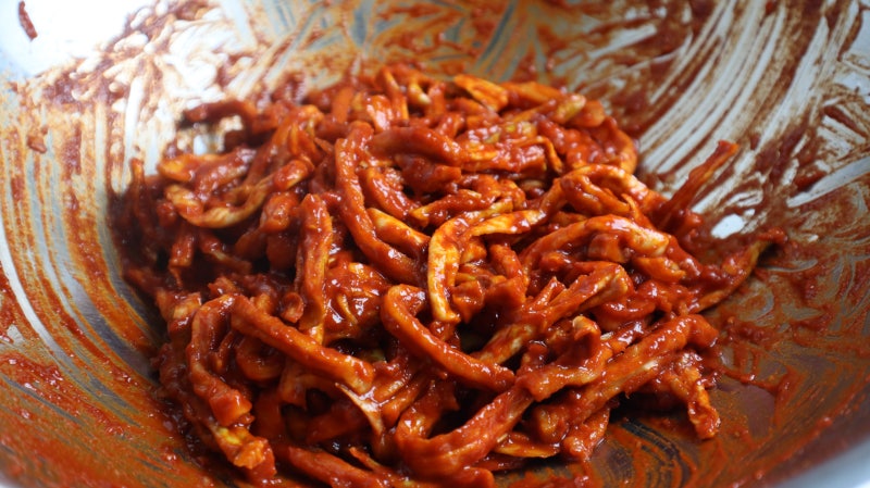 무말랭이무침 황금레시피, 반찬가게보다 맛있는 쫄깃한 밑반찬 만들기