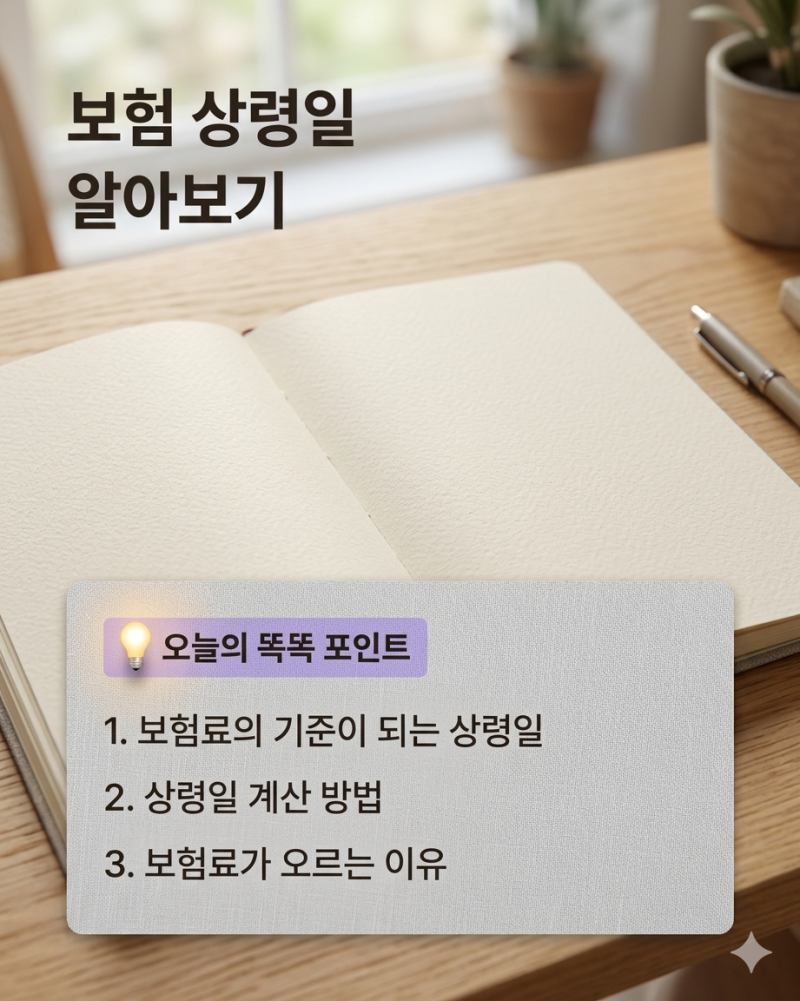 [보험 꿀팁] 내 생일도 아닌데 보험료가 오른다? '보험 상령일' 뜻과 계산 방법 완벽 정리!