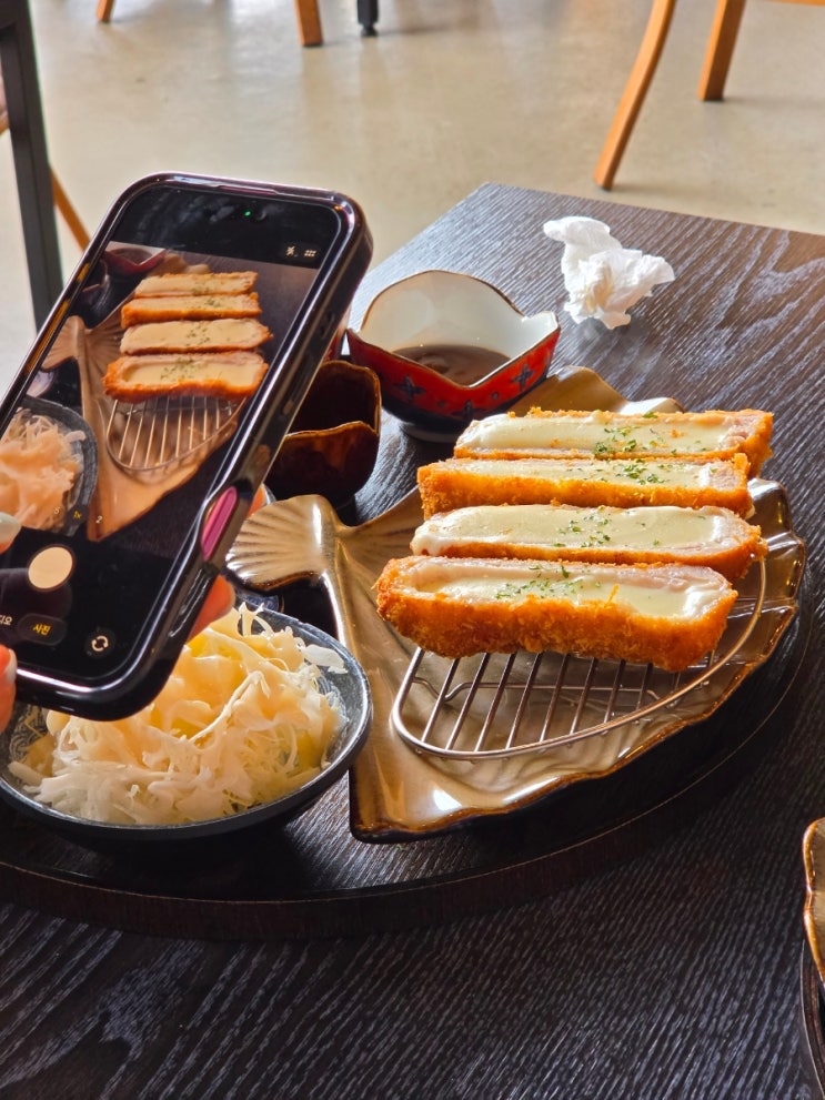  카이카츠 + 카페 검을현 (양주 맛집 콤보)