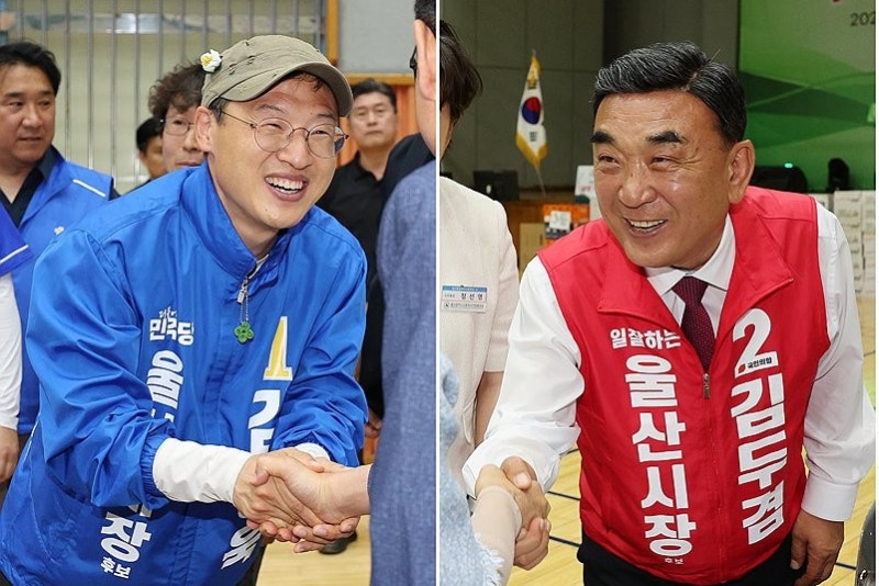 "보수 텃밭이 뒤집혔다?" 김상욱 38.6% vs 김두겸 30.2%, 판세 흔든 결정적 변수 2가지 울산시장 ....