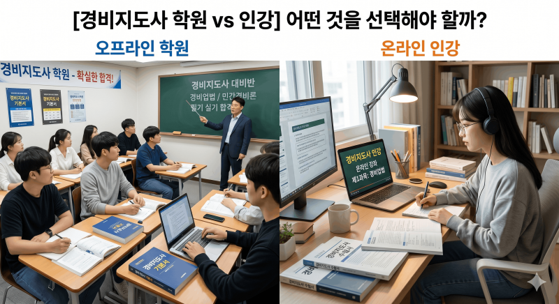 일반경비지도사 자격증 시험 일정 과목 총정리, 에듀플러스 국비지원 인강으로 합격하기