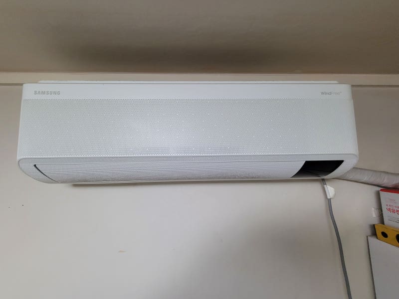 삼성 벽걸이 무풍 에어컨 필터 셀프 분해청소 방법 비용 주기