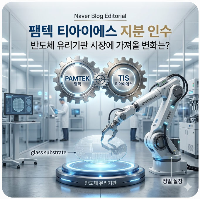  상한가를 기록한 팸텍! 반도체 유리기판 시장에 가져올 변화는?