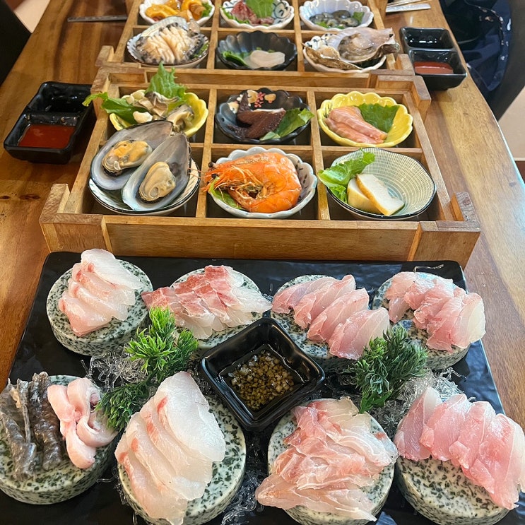  소래포구민어회 맛집 임자도횟집 스끼다시도 잘나와요