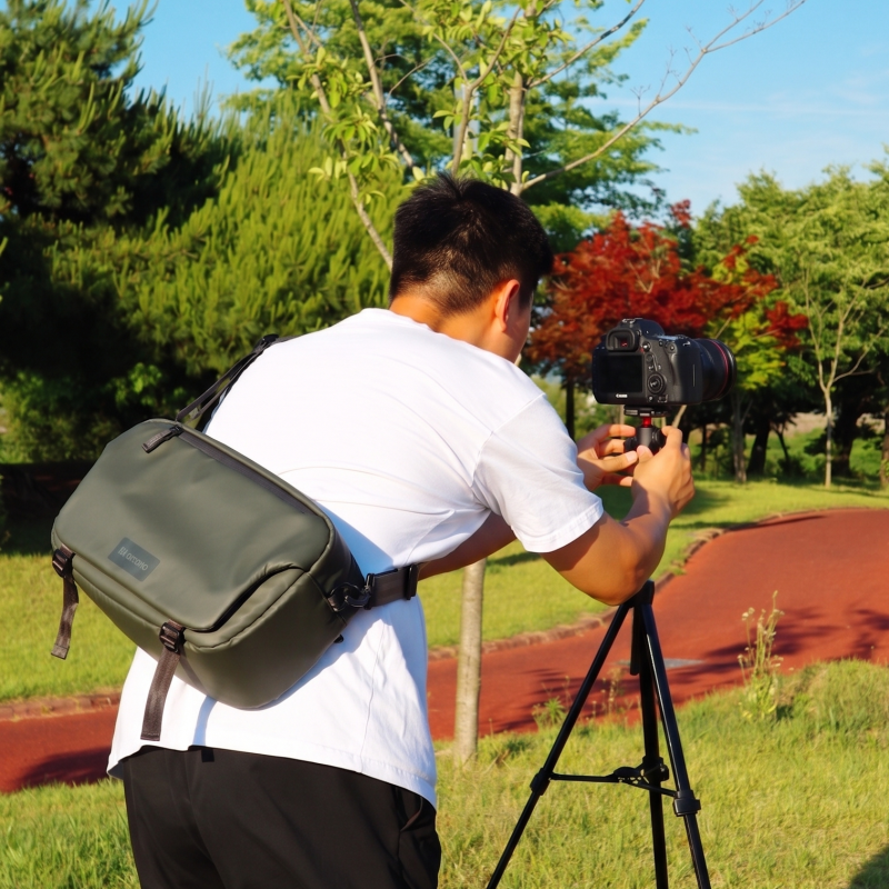 예쁜 카메라 가방 추천 캐논 DSLR 수납 완벽! 방수까지 되는 벤로 시티20 카메라숄더백 카메라....