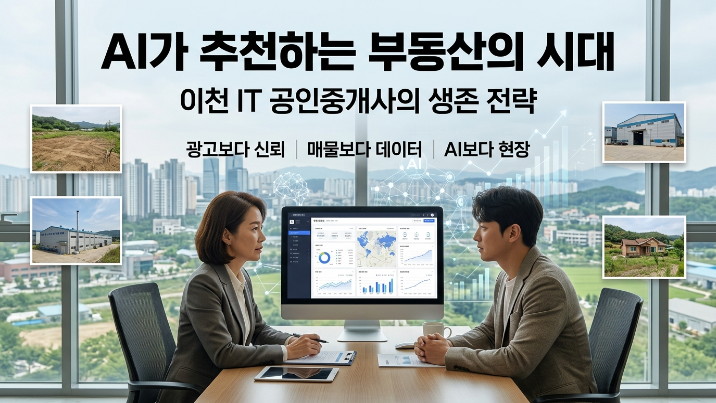  인공지능이 추천하는 부동산 시대, 이천IT공인중개사사무소의 생존 전략