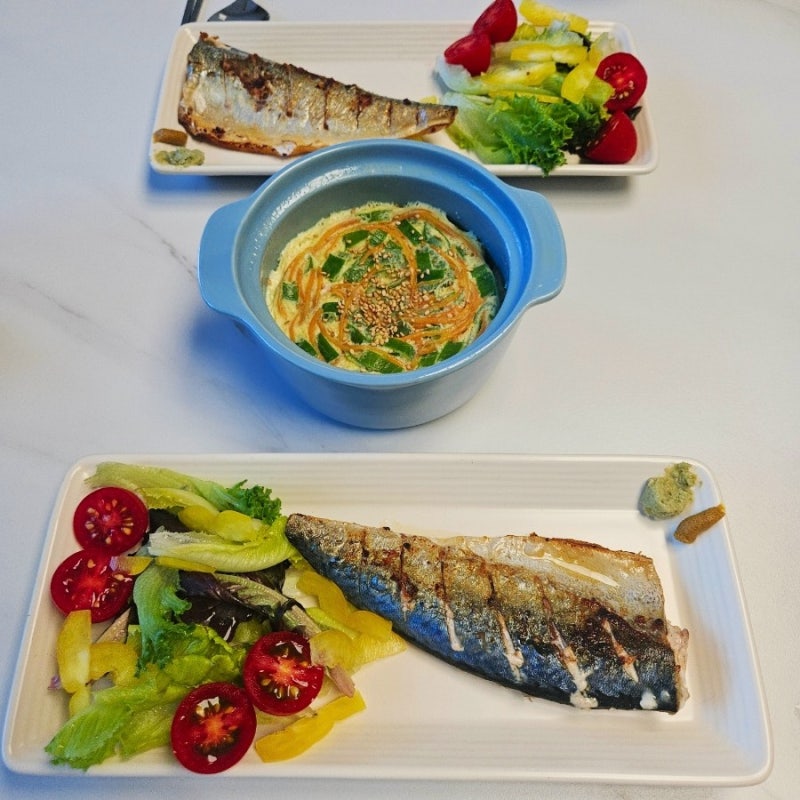 다이소 계란찜기 계란찜 레시피 (계란 2개)