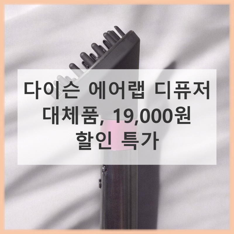 다이슨 에어랩 디퓨저 헤어 스타일링 가격과 후기