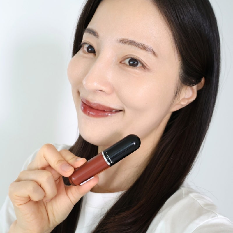 맥 틴트 포쉬핏 색상 추천 후기 러스터 글래스 립틴트