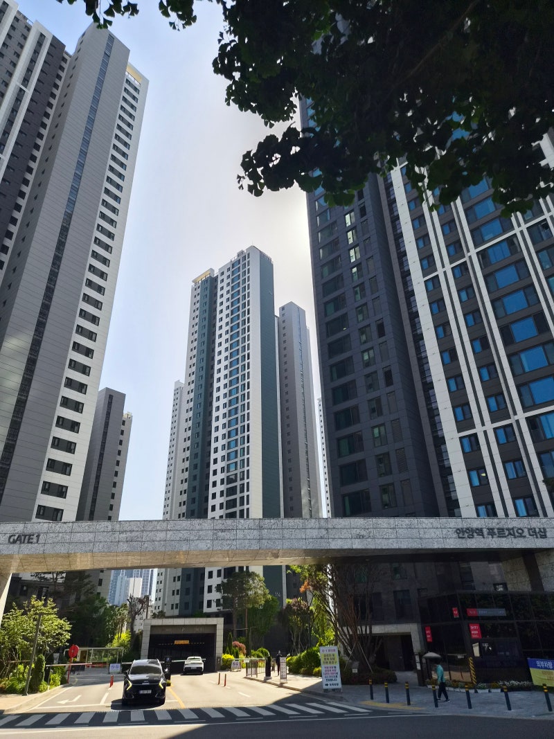 [안양역푸르지오더샵임장기]평촌외곽은 옛말, 시세를 만들어가는 만안구 대장! (교통, 학군, ....