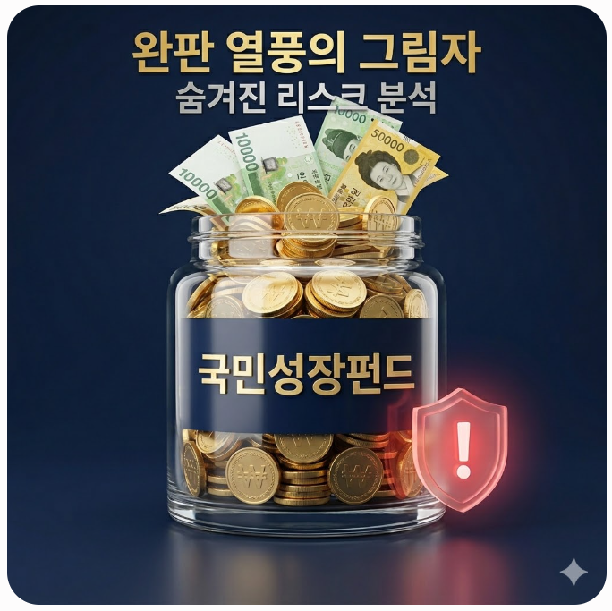  국민성장펀드 6000억 완판 열풍 속 숨겨진 리스크