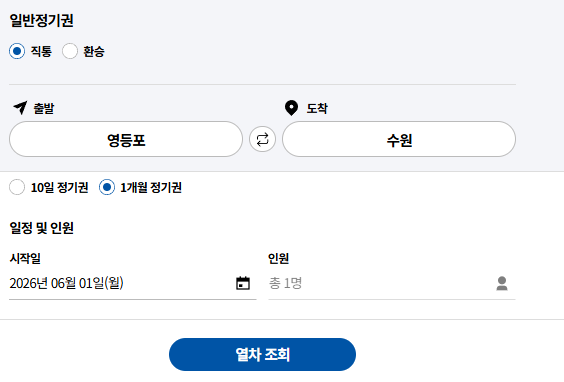 열차 정기권, 현명한 교통비 절약 방법