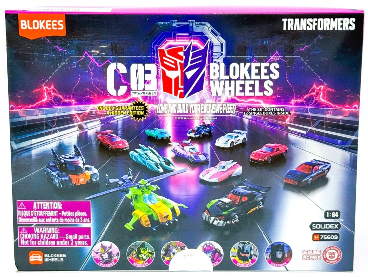  BLOKEES 블로키 휠즈 트랜스포머 C03 오토 프라임 세트