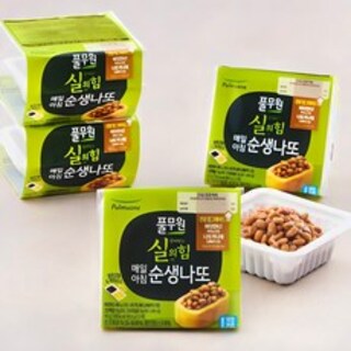  풀무원 실의 힘 매일아침 순생나또 - 아침 건강 습관의 시작