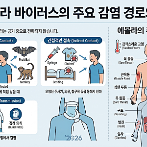 [2026 비상] 전 세계를 긴장시킨 에볼라 바이러스의 재확산, 나와 가족을 지키는 핵심 생존 가....
