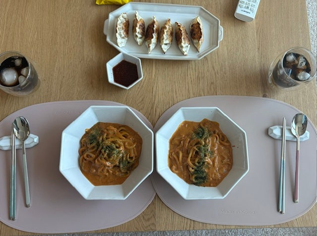 (요리 레시피) 소식가도 한 그릇 순삭하는 "크림카레우동" 만들기 / 자취생 요리 추천 "크림카....