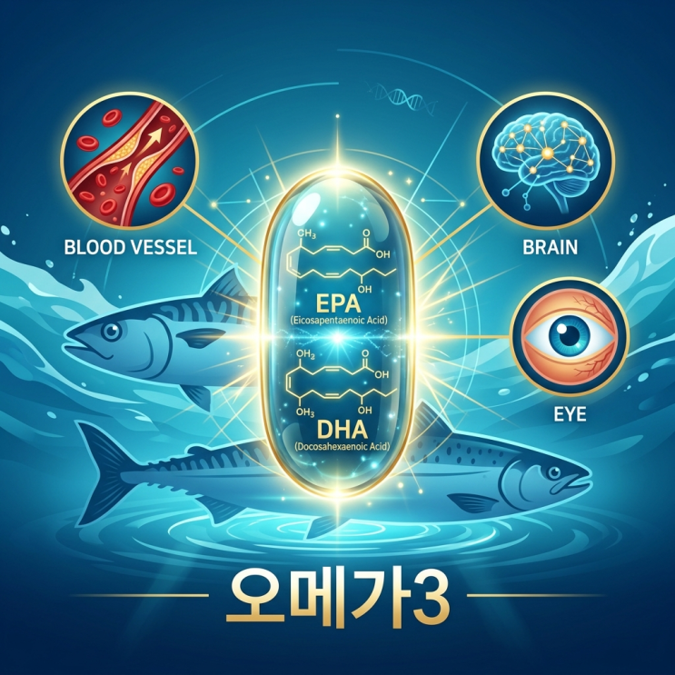  오메가3 효능 없다는 말 사실일까? 혈관·뇌·눈 7가지 진실과 섭취법