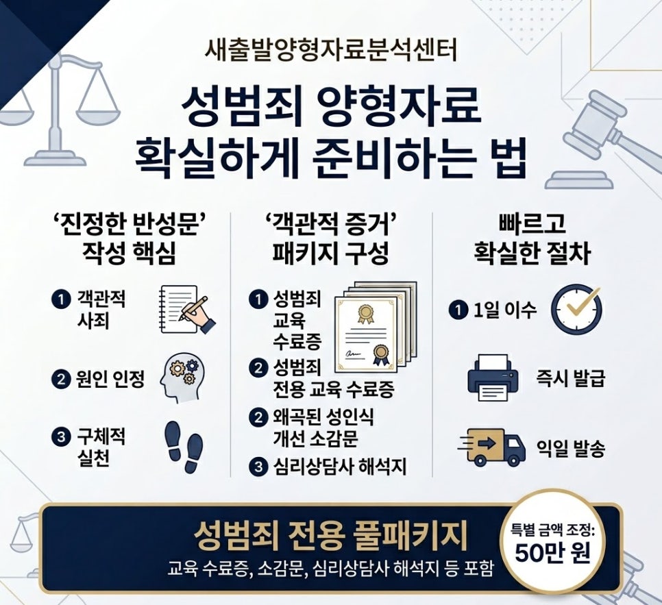성범죄 재범방지교육 반성문으로 충분할까?