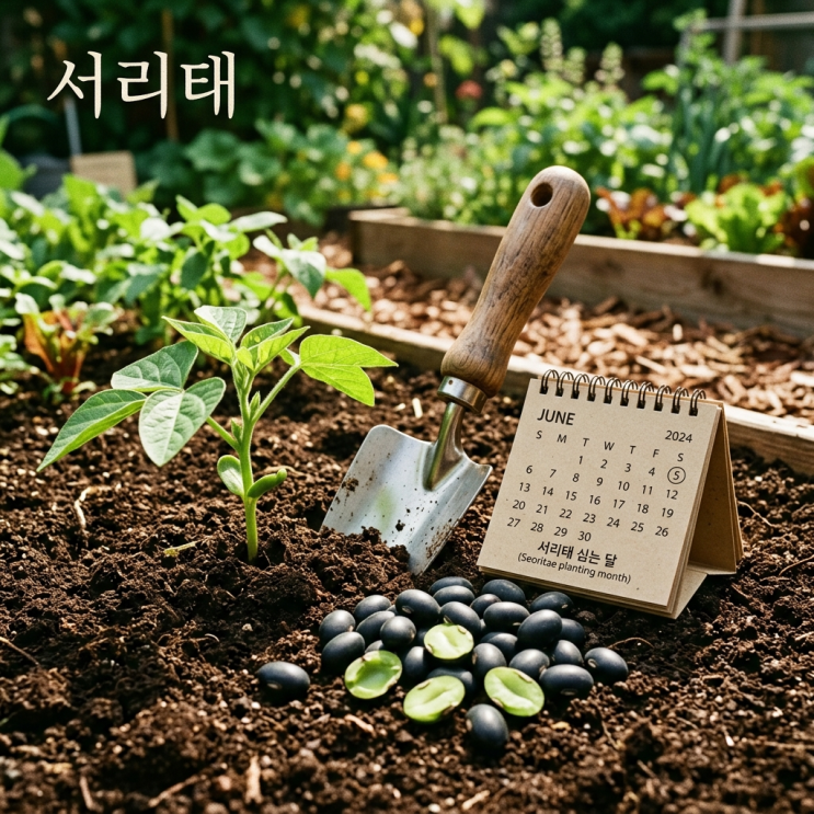  서리태심는시기 지금 심어도 될까? 파종 마지노선과 수확 두 배 순지르기 비법