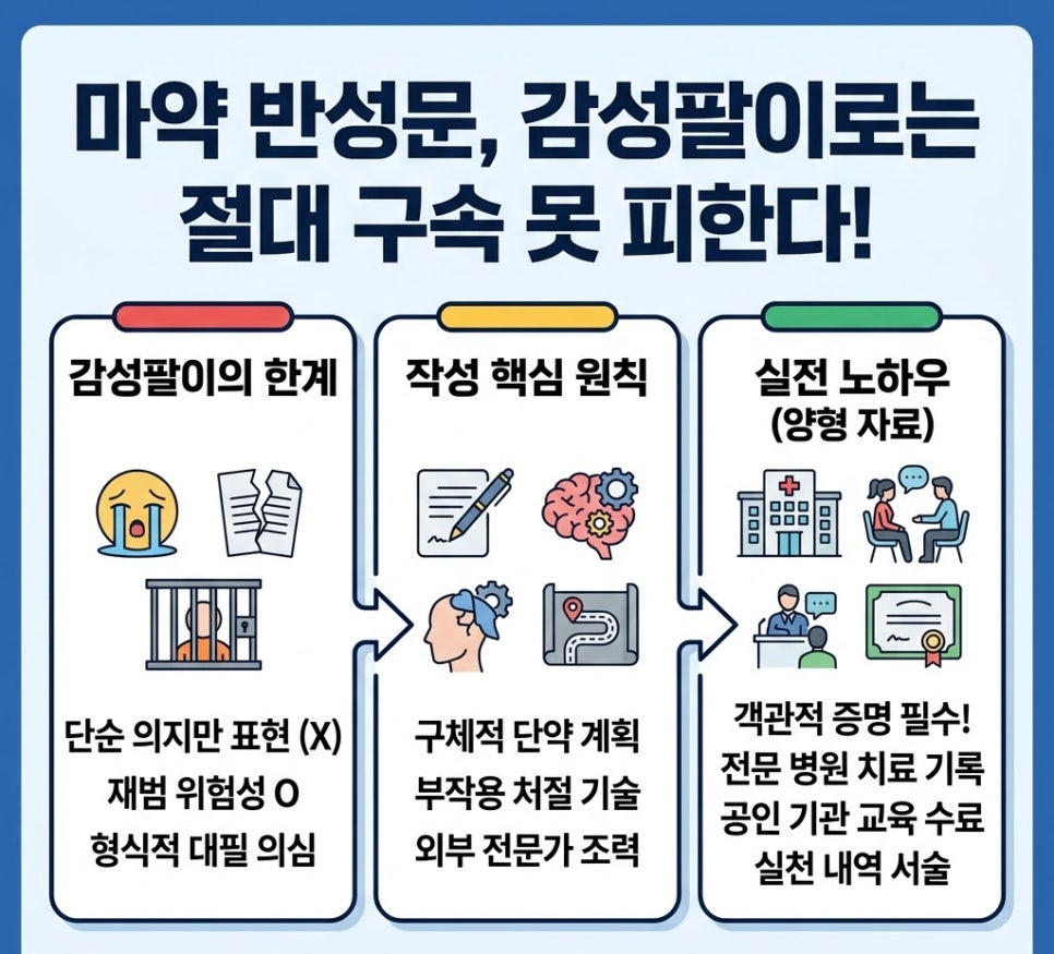 마약반성문 작성방법 예시 노하우팁은