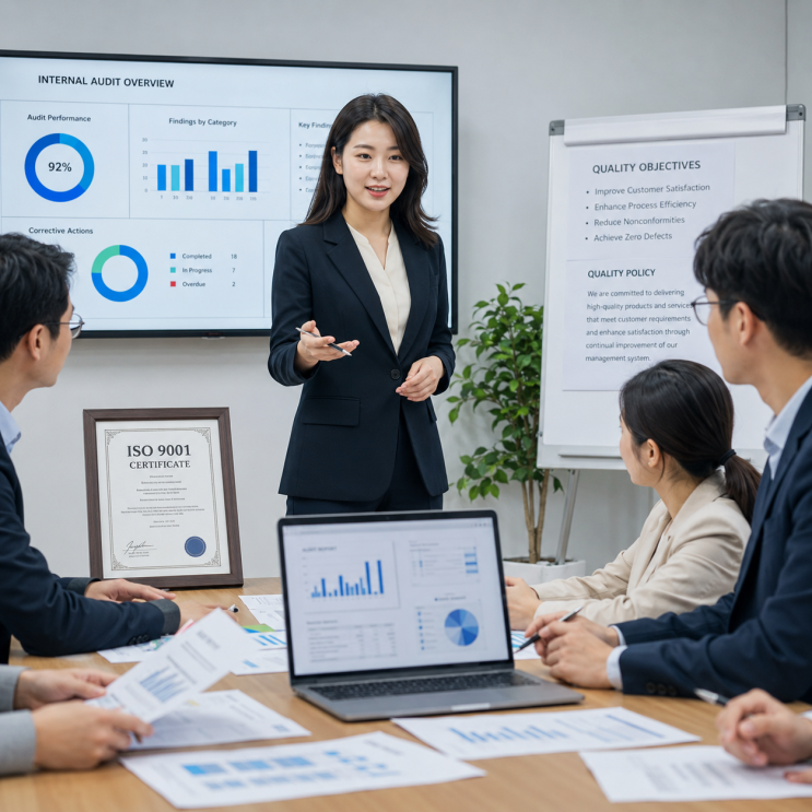  ISO 9001 내부심사 체크리스트 5종 무료 공개