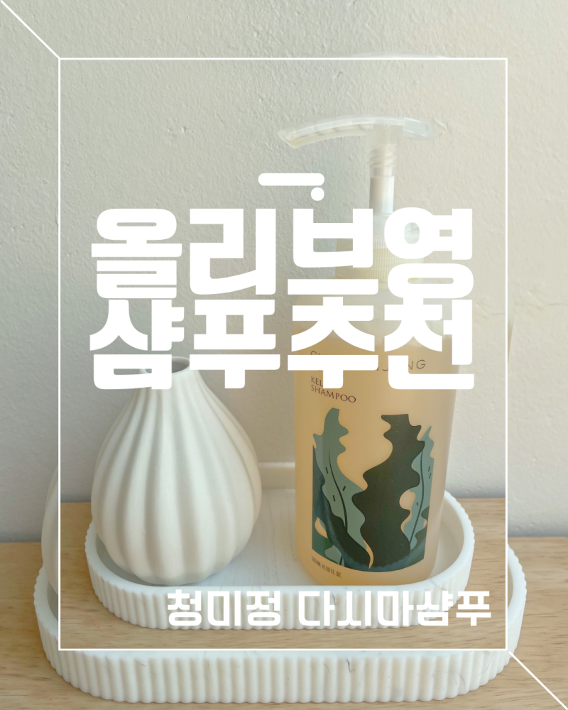 올리브영샴푸추천 청미정 다시마샴푸 민감성두피인 내 두피에 선물한 샴푸 찐 후기