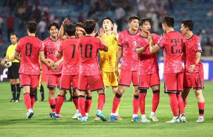  북중미 월드컵 대한민국 축구대표팀 등번호 공개