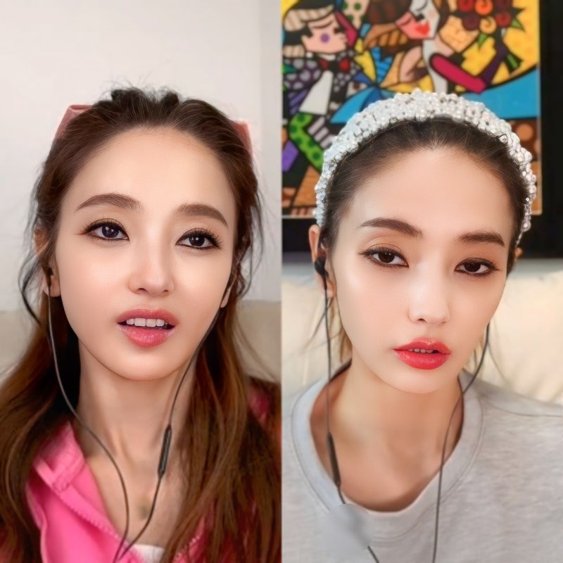'원조 바비' 한채영, 풀린 눈에 짙은 아이라인 충격 근황 화제