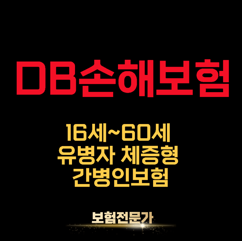 DB손해보험 더좋은초경증간편건강보험, 유병자도 가입 가능한 체증형 간병인보험 설계안